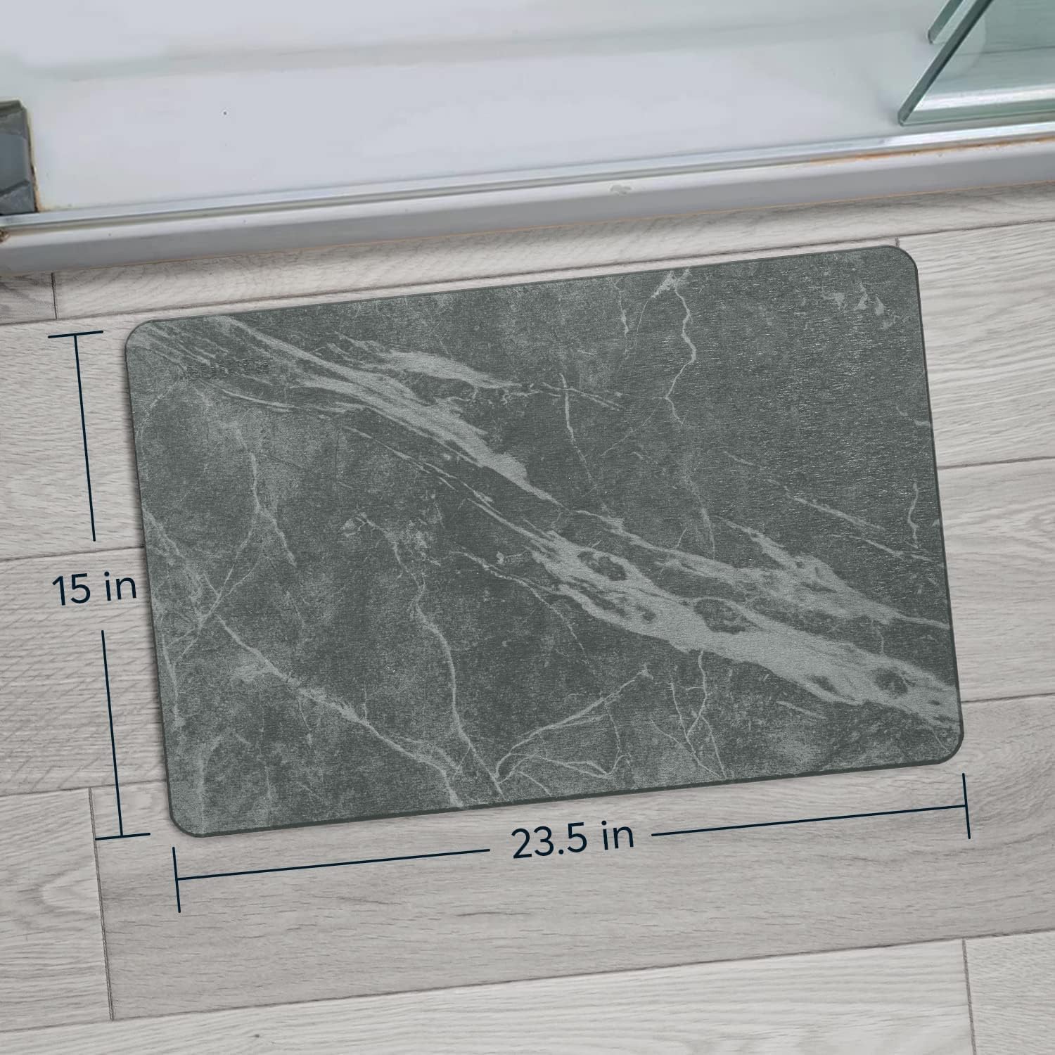 Quick-Dry Stone Bath Mat - Diatomaceous Earth - Latest Technology