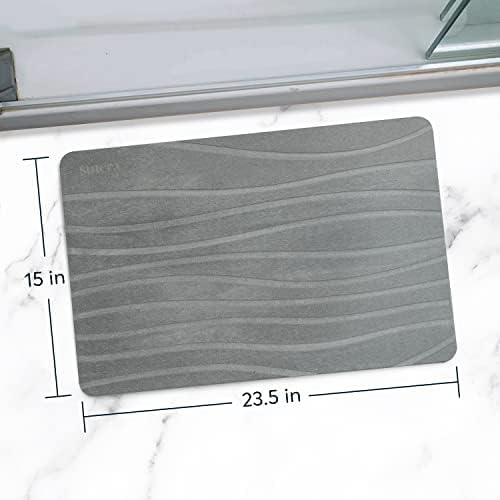 Quick-Dry Stone Bath Mat - Diatomaceous Earth - Latest Technology